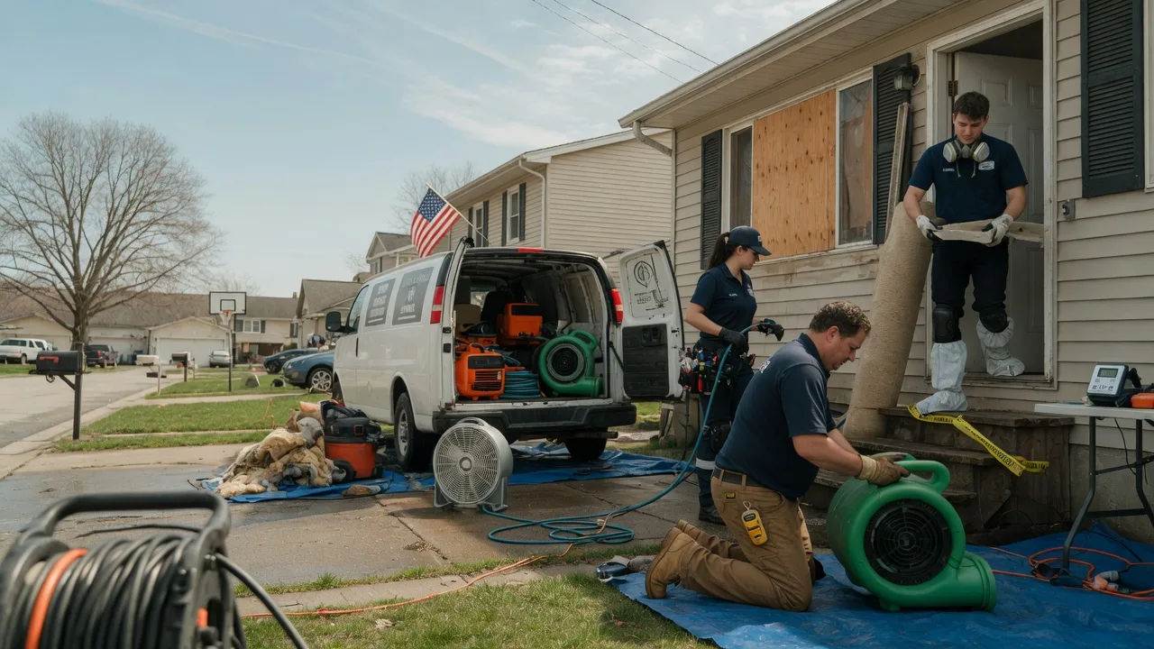 Water Damage Restoration in Beeler, KS near me